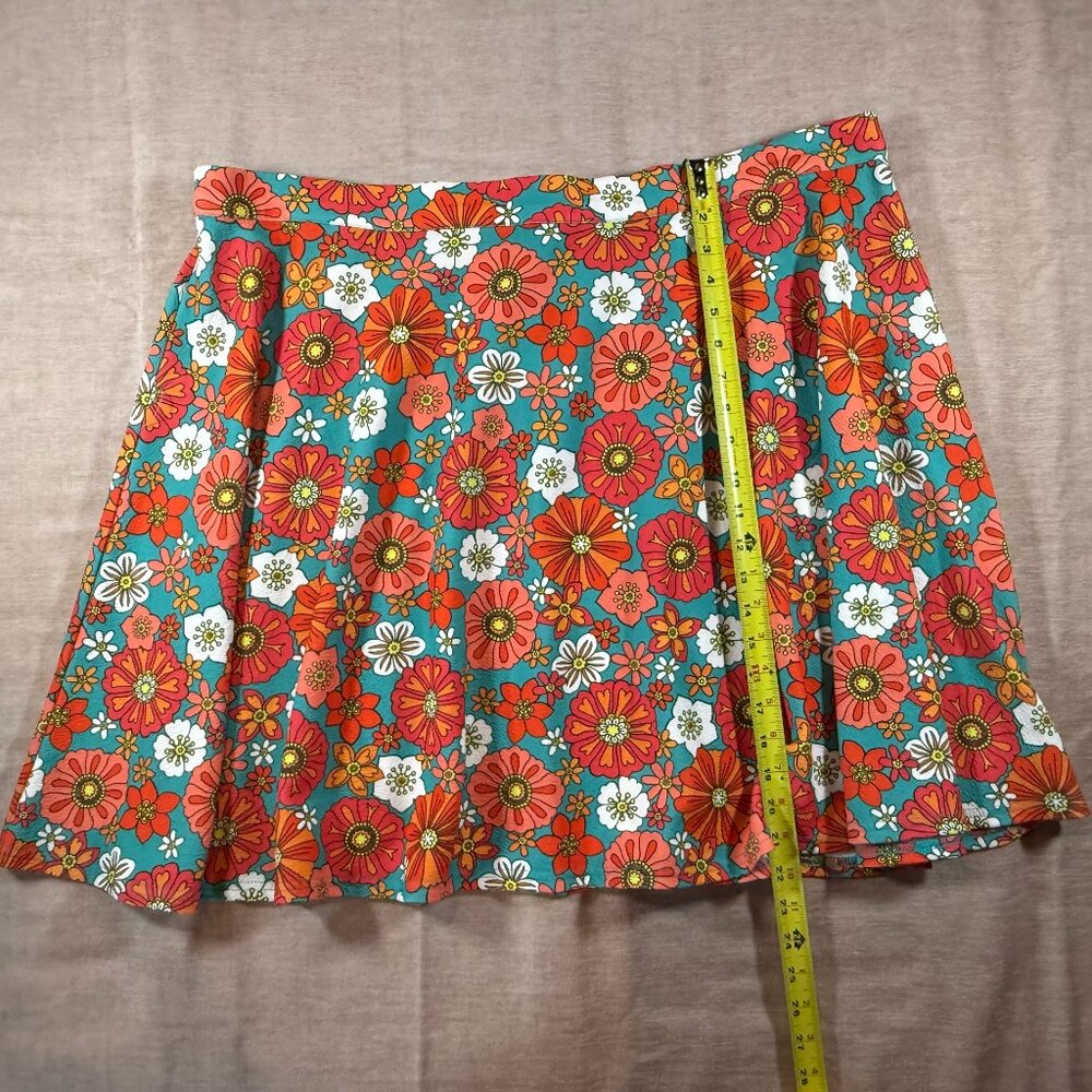 Smak Parlour Floral Vintage Swing Skirt 4X